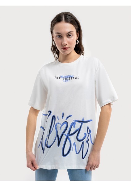 Oversize Fit Kadın Tshirt Lf2035322 Lf2035322015
