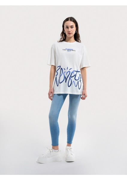 Oversize Fit Kadın Tshirt Lf2035322 Lf2035322015