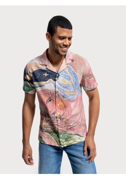 Relax Fit Erkek Gömlek K.kol