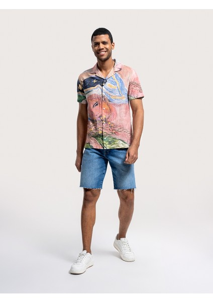 Relax Fit Erkek Gömlek K.kol