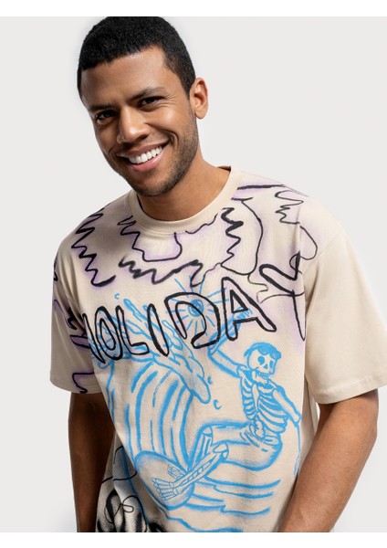 Loose Fit Erkek Tshirt K.kol