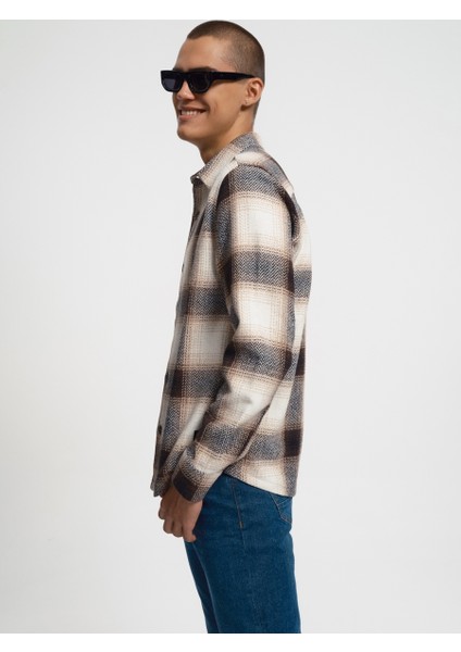 Oversize Erkek Gömlek U.kol