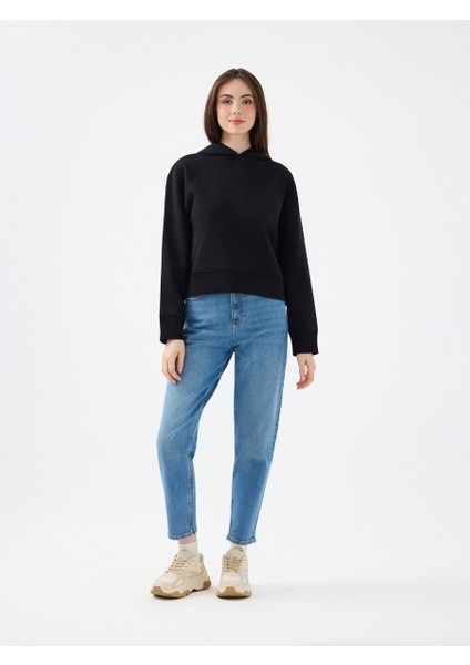 Oversize Fit Kadın Sweatshirt