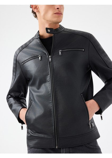 Regular Fit Erkek Mont Pu