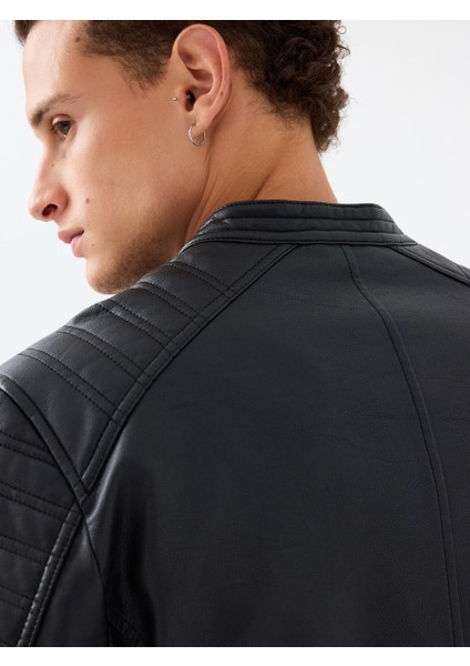 Regular Fit Erkek Mont Pu