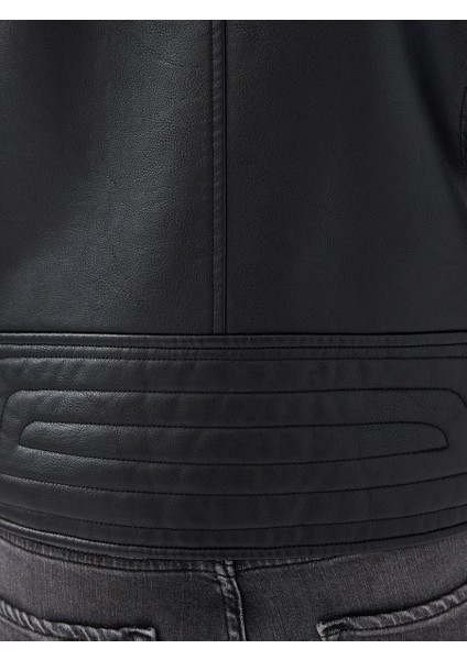 Regular Fit Erkek Mont Pu