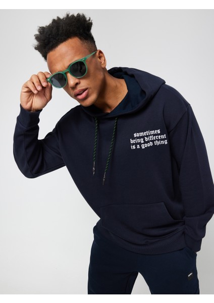 Oversize Fit Erkek Sweatshirt