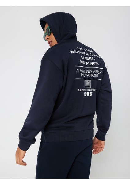 Oversize Fit Erkek Sweatshirt