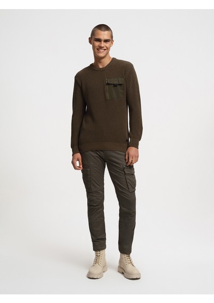 Regular Fit Erkek Kazak LF2033888 LF2033888013