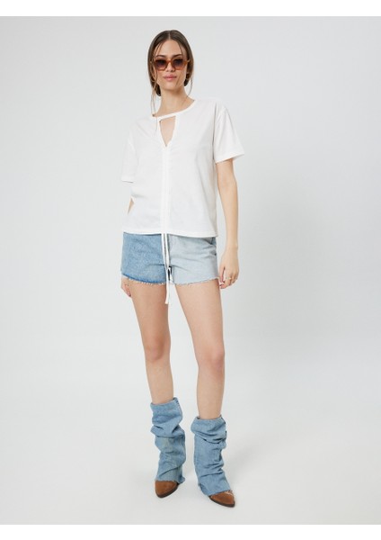 Regular Fit Bayan Tshirt K.kol