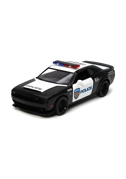 Kinsmart Çek Bırak 2023 Dodge Challenger Srt Demon 170 (Police)
