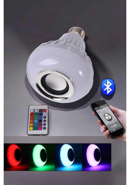 Lamba LED Hoparlör Dayanıklı ve Uzun Ömürlü Bluetooth Hoparlör modelleri