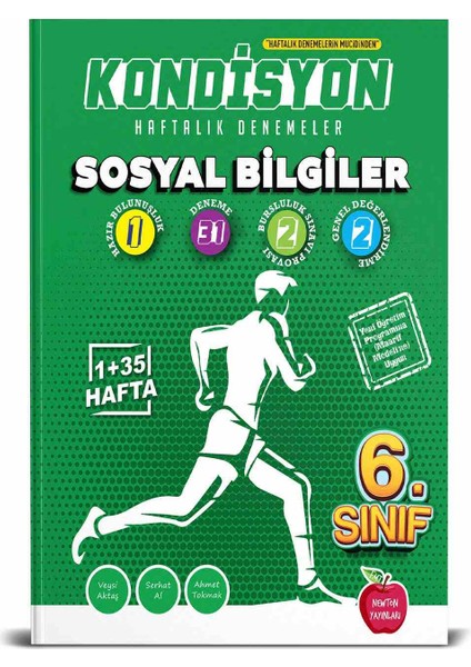 Newton Yayınları 6. Sınıf Sosyal Bilgiler Kondisyon Denemeleri Yeni Maarif fiyatları