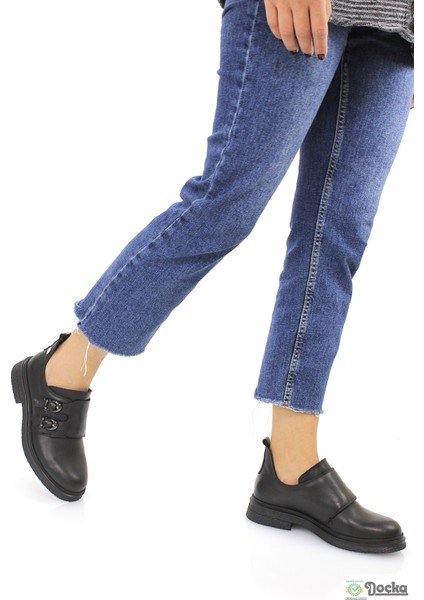 Kadın Hakiki Deri Ortopedik Spor Tarz Kışlık Ayakkabı M26/KA745 fırsatları