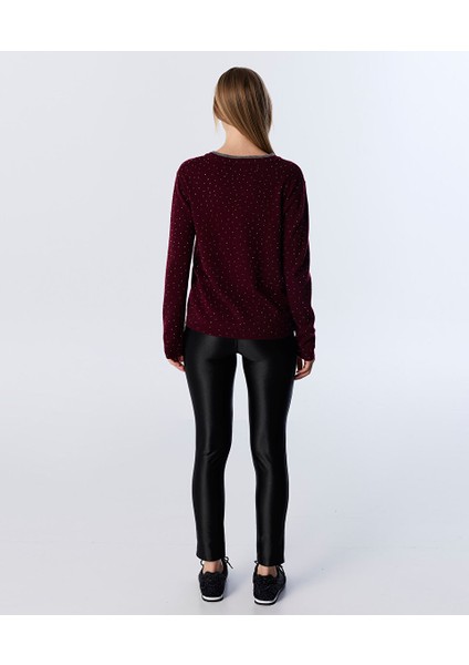 Hotfıx Baskılı Colorblock Triko TW6250050224035 fırsatları