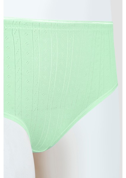 Yeşil Cotton Yüksek Bel Külot fiyatları