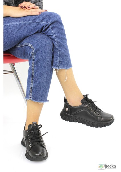 Kadın Spor Tarz Günlük Ortopedik Hakiki Deri Ayakkabı M26/KA3440