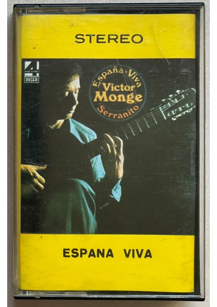 Viva Espana Victor Monge Kaset (Orijinal Dönem Baskı Kaset)