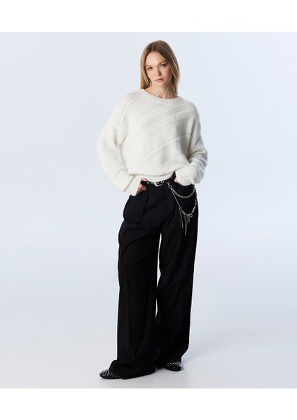 Dokulu Düşük Omuz Kazak TW6250050239018 modelleri