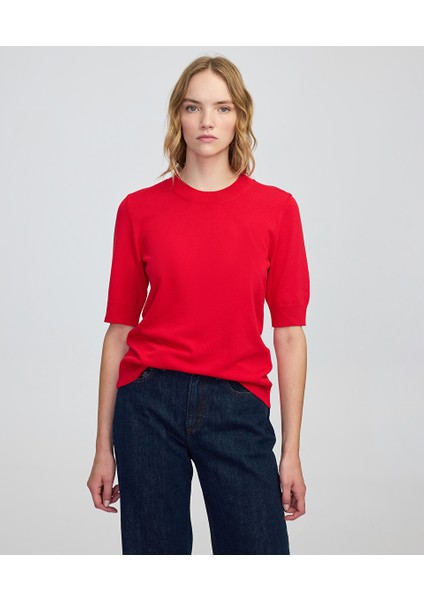 Bisiklet Yaka Basic Triko IW6250050354034