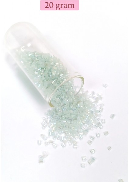 Kesme Cam Boncuk 2mm - 4 Renk - Toplam 80 Gram - BNC439 fırsatları