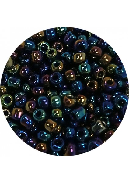 Dökme Cam Kum Boncuk (8/0) 3 mm - 60 Gram - Lacivert Yeşil - BNC210 fiyatları