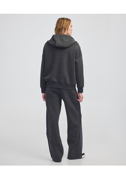 Kumaş Mix Colorblock Sweatshirt IW6250091043036 fırsatları