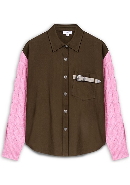 Triko Mıx Non Denim Gömlek TW6250025115074