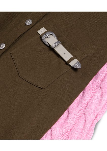 Triko Mıx Non Denim Gömlek TW6250025115074 fiyatları