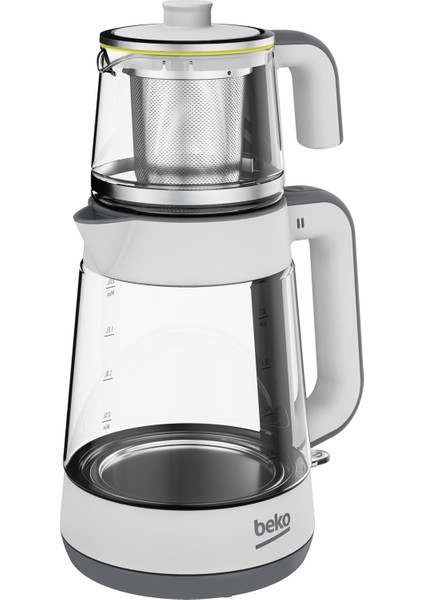 2'li Mutfak Seti Floral – Çay Makinesi ve Tost Makinesi