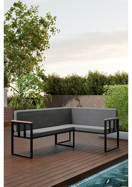 Pare Köşe Takımı Gri (Mutfak,bahçe,balkon,oturma Odası) fiyatları