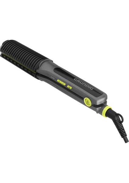 Saç Düzleştirici Seramik Plakalı 25 mm Koyu Yeşil Hızlı Isınma 210°C