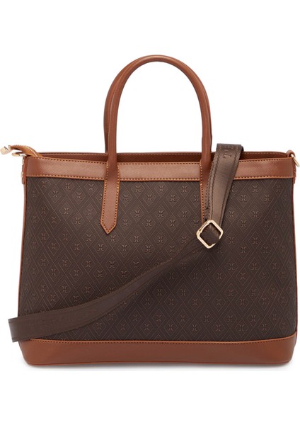 Kahve Print Kadın Omuz Çantası - S25K1PR09181-R1P modelleri