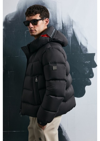 Erkek Jacop Kaz Tüyü Mont 112120251 Siyah fiyatları