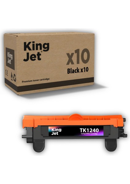 Kyocera Uyumlu TK-1240 10'lu Paket | Ecosys PA2000, PA2001 Muadil Toner