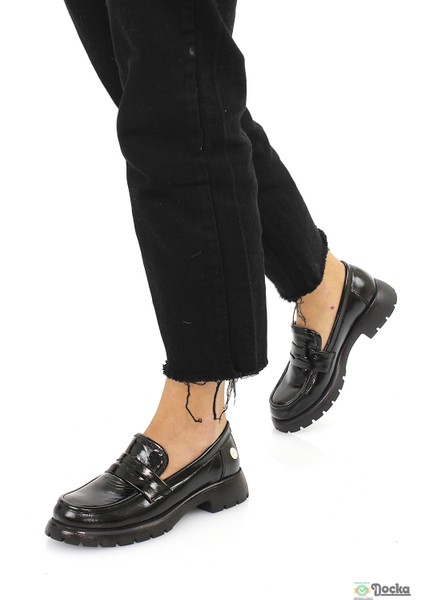 Kadın Hakiki Deri Mevsimlik Loafer Günlük Ayakkabı M26/KA795