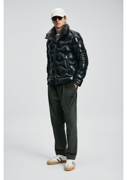 Erkek Roy Kaz Tüyü Mont 112120247 Siyah fiyatları