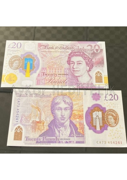 3 Deste 20 Sterlin Banknot Pound Para Geçersiz Paralar Düğün Para Dizi Film ve Video Çekimleri Için Paralar