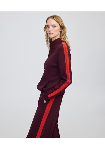 Colorblock Fermuarlı Triko IW6250050478035 fiyatları