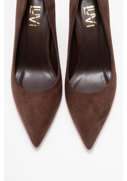 Hudson Kahverengi Süet Kadın Topuklu Ayakkabı fiyatları