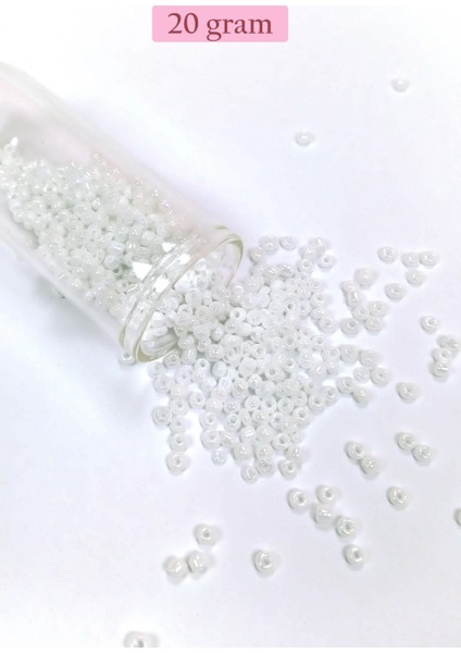 Dökme Cam Kum Boncuk (8/0) 3 mm - 4 Renk - Toplam 80 Gram - BNC416 fırsatları