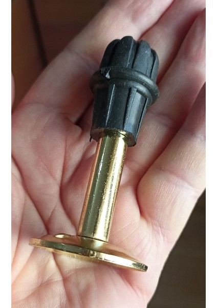 Kapı Stoperi 8 cm Gold Metal Kapı Tamponu 3 Adet fırsatları