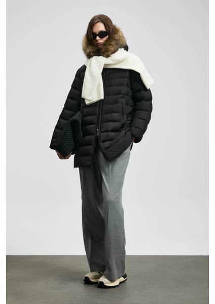 Kadın Elıt Kaz Tüyü Mont 122120049 Siyah fiyatları