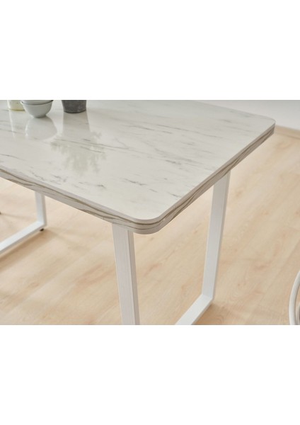 Relax Mdf Masa Sandalye Beyaz Antrasit fiyatları