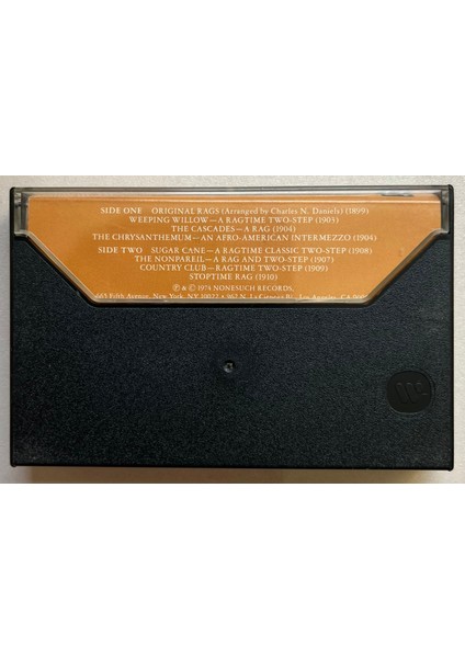 Scott Joplin, Joshua Rifki Piano Rags By Scott Joplin Volume Iıı Kaset (Orijinal 1974 Dönem Baskı Kaset) fiyatları