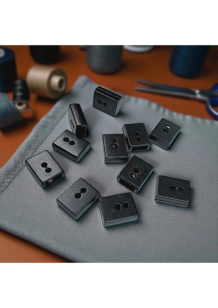 Mat Siyah Dikilebilir Küp Bağucu Dikme | Kordon Stoperi 30'lu modelleri