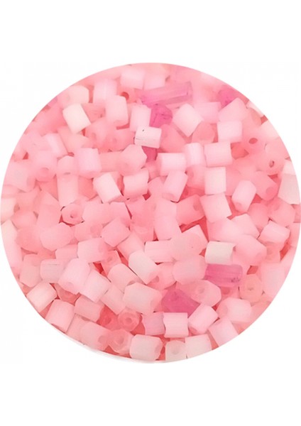 Kesme Cam Boncuk 2mm - 60 Gram - Şeker Pembe - BNC398 fiyatları