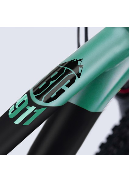 Big 911 - 29 Jant 19'' 48CM (L - Xl ) Kadro Hd Dağ Bisikleti- Mat Siyah / Su Yeşili Antasit fiyatları