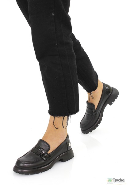 Kadın Hakiki Deri Mevsimlik Loafer Günlük Ayakkabı M26/KA795 indirimleri