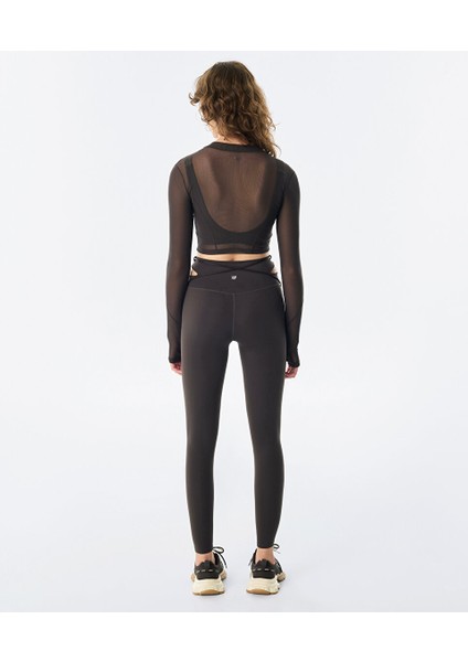 Transparan Crop Tişört TW6250070096074 fırsatları